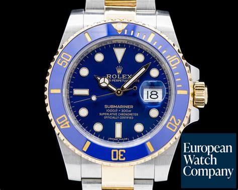 rolex 116613lb submariner 18k ss|rolex submariner date 116613.